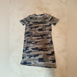 Camo T-Shirt Dress - Lucky Brand